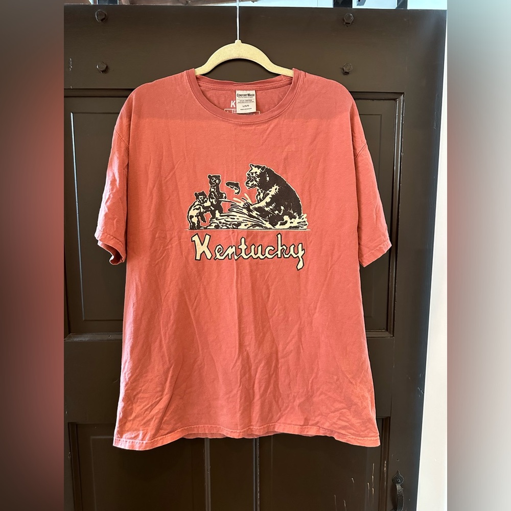 Kentucky Size Large T-Shirt Kentucky Bears Awesome Quality USA Grown Cotton